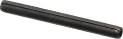 Made in USA - 3/16" Diam x 2" Long Coiled Spring Pin - Grade 1070-1090 Alloy Steel, Black Oxide Finish - Eagle Tool & Supply