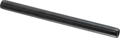 Made in USA - 3/16" Diam x 2-1/2" Long Coiled Spring Pin - Grade 1070-1090 Alloy Steel, Black Oxide Finish - Eagle Tool & Supply