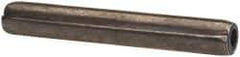 Made in USA - 5/16" Diam x 2-1/4" Long Coiled Spring Pin - Grade 1070-1090 Alloy Steel, Black Oxide Finish - Eagle Tool & Supply