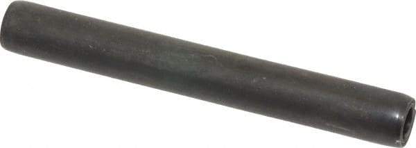 Value Collection - 5/16" Diam x 2-1/2" Long Coiled Spring Pin - Grade 1070-1090 Alloy Steel, Black Oxide Finish - Eagle Tool & Supply
