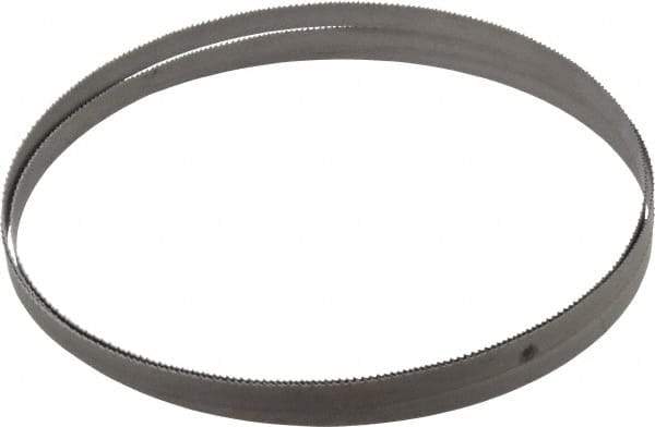 Lenox - 10 to 14 TPI, 7' 5" Long x 1/2" Wide x 0.025" Thick, Welded Band Saw Blade - Bi-Metal, Toothed Edge, Modified Raker Tooth Set, Flexible Back, Contour Cutting - Eagle Tool & Supply