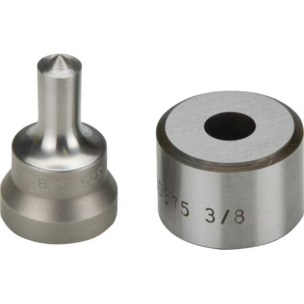 Enerpac - Hydraulic Punch Press Dies & Punches Type: Round Punch Diameter (mm): 9.50 - Eagle Tool & Supply