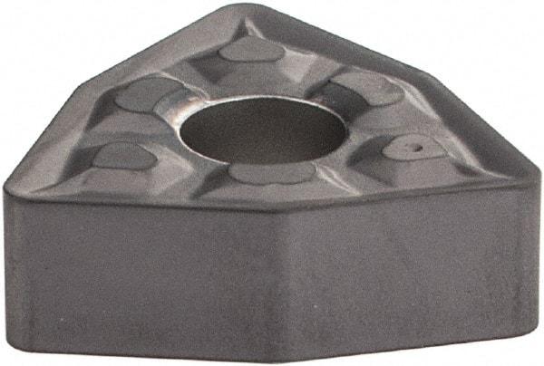 Iscar - WNMG3-2 TF Grade IC907 Carbide Turning Insert - 80° Trigon, 3/8" Inscr Circle, 5/32" Thick, 1/32" Corner Radius - Eagle Tool & Supply