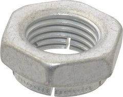 Flex-Loc - 1/2-20 UNJF Grade 2 Hex Lock Nut with Expanding Flex Top - 21/64" High, Cadmium-Plated Finish, Meets Military Specifications - Eagle Tool & Supply