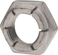 Flex-Loc - 5/8-18 UNJF Grade 2 Hex Lock Nut with Expanding Flex Top - Cadmium-Plated Finish, Meets Military Specifications - Eagle Tool & Supply