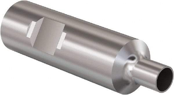 Seco - Minimaster 20mm 90° Shank Milling Tip Insert Holder & Shank - 0.374" Neck Diam, 75.01mm OAL, Steel MM10 Tool Holder - Eagle Tool & Supply