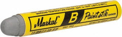 Markal - Gray Marker/Paintstick - Oil Base Ink - Eagle Tool & Supply