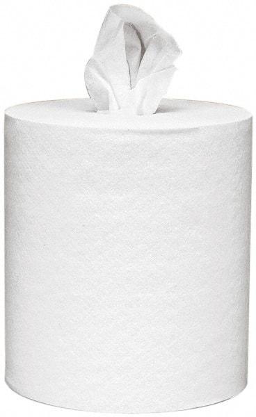 Scott - Center Pull Roll of 2 Ply White Paper Towels - 8" Wide - Eagle Tool & Supply