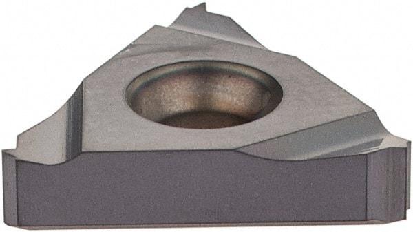 Iscar - 16ER External Right Hand 32 UN Laydown Threading Insert - Grade IC908, TiAlN Coated Carbide, 9.53mm Inscribed Circle - Eagle Tool & Supply