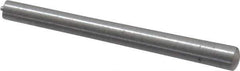 Value Collection - Size 6/0, 0.0624" Small End Diam, 0.078" Large End Diam, Uncoated Steel Taper Pin - Grade C-12L14, 3/4" OAL, 3/4 Pin Length - Eagle Tool & Supply