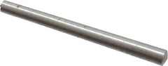 Value Collection - Size 5/0, 0.0732" Small End Diam, 0.094" Large End Diam, Uncoated Steel Taper Pin - Grade C-12L14, 1" OAL, 1 Pin Length - Eagle Tool & Supply