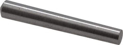 Value Collection - Size 4/0, 0.0934" Small End Diam, 0.109" Large End Diam, Uncoated Steel Taper Pin - Grade C-12L14, 3/4" OAL, 3/4 Pin Length - Eagle Tool & Supply