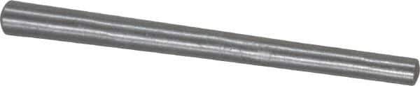 Value Collection - Size 4/0, 0.083" Small End Diam, 0.109" Large End Diam, Uncoated Steel Taper Pin - Grade C-12L14, 1-1/4" OAL, 1-1/4 Pin Length - Eagle Tool & Supply