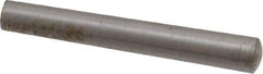 Value Collection - Size 2/0, 0.1202" Small End Diam, 0.141" Large End Diam, Uncoated Steel Taper Pin - Grade C-12L14, 1" OAL, 1 Pin Length - Eagle Tool & Supply