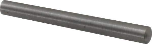 Value Collection - Size 2/0, 0.115" Small End Diam, 0.141" Large End Diam, Uncoated Steel Taper Pin - Grade C-12L14, 1-1/4" OAL, 1-1/4 Pin Length - Eagle Tool & Supply