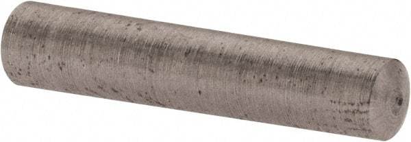 Value Collection - Size 0, 0.1404" Small End Diam, 0.156" Large End Diam, Uncoated Steel Taper Pin - Grade C-12L14, 3/4" OAL, 3/4 Pin Length - Eagle Tool & Supply