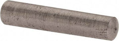 Value Collection - Size 0, 0.1404" Small End Diam, 0.156" Large End Diam, Uncoated Steel Taper Pin - Grade C-12L14, 3/4" OAL, 3/4 Pin Length - Eagle Tool & Supply