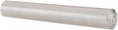 Value Collection - Size 0, 0.1352" Small End Diam, 0.156" Large End Diam, Uncoated Steel Taper Pin - Grade C-12L14, 1" OAL, 1 Pin Length - Eagle Tool & Supply