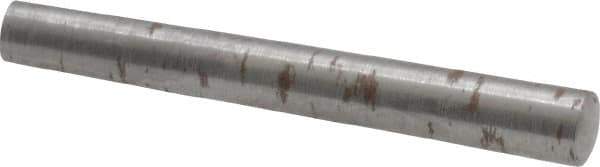 Value Collection - Size 0, 0.13" Small End Diam, 0.156" Large End Diam, Uncoated Steel Taper Pin - Grade C-12L14, 1-1/4" OAL, 1-1/4 Pin Length - Eagle Tool & Supply