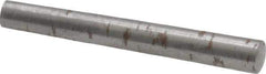 Value Collection - Size 0, 0.13" Small End Diam, 0.156" Large End Diam, Uncoated Steel Taper Pin - Grade C-12L14, 1-1/4" OAL, 1-1/4 Pin Length - Eagle Tool & Supply