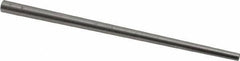 Value Collection - Size 0, 0.0936" Small End Diam, 0.156" Large End Diam, Uncoated Steel Taper Pin - Grade C-12L14, 3" OAL, 3 Pin Length - Eagle Tool & Supply