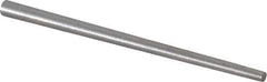 Value Collection - Size 1, 0.1096" Small End Diam, 0.172" Large End Diam, Uncoated Steel Taper Pin - Grade C-12L14, 3" OAL, 3 Pin Length - Eagle Tool & Supply