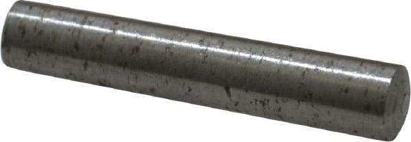 Value Collection - Size 2, 0.1722" Small End Diam, 0.193" Large End Diam, Uncoated Steel Taper Pin - Grade C-12L14, 1" OAL, 1 Pin Length - Eagle Tool & Supply
