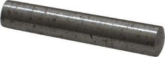 Value Collection - Size 2, 0.1722" Small End Diam, 0.193" Large End Diam, Uncoated Steel Taper Pin - Grade C-12L14, 1" OAL, 1 Pin Length - Eagle Tool & Supply