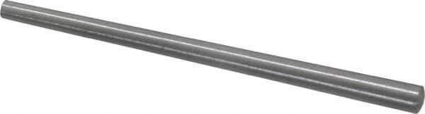 Value Collection - Size 2, 0.1306" Small End Diam, 0.193" Large End Diam, Uncoated Steel Taper Pin - Grade C-12L14, 3" OAL, 3 Pin Length - Eagle Tool & Supply
