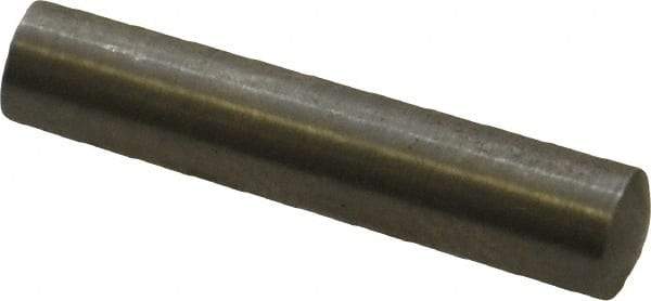 Value Collection - Size 3, 0.1982" Small End Diam, 0.219" Large End Diam, Uncoated Steel Taper Pin - Grade C-12L14, 1" OAL, 1 Pin Length - Eagle Tool & Supply