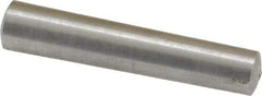 Value Collection - Size 4, 0.224" Small End Diam, 0.25" Large End Diam, Uncoated Steel Taper Pin - Grade C-12L14, 1-1/4" OAL, 1-1/4 Pin Length - Eagle Tool & Supply