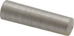 Value Collection - Size 5, 0.2682" Small End Diam, 0.289" Large End Diam, Uncoated Steel Taper Pin - Grade C-12L14, 1" OAL, 1 Pin Length - Eagle Tool & Supply