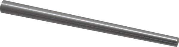 Value Collection - Size 5, 0.2058" Small End Diam, 0.289" Large End Diam, Uncoated Steel Taper Pin - Grade C-12L14, 4" OAL, 4 Pin Length - Eagle Tool & Supply