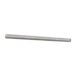 Value Collection - Size 5, 0.1954" Small End Diam, 0.289" Large End Diam, Uncoated Steel Taper Pin - Grade C-12L14, 4-1/2" OAL, 4-1/2 Pin Length - Eagle Tool & Supply