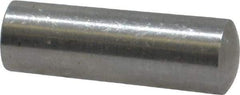 Value Collection - Size 6, 0.3202" Small End Diam, 0.341" Large End Diam, Uncoated Steel Taper Pin - Grade C-12L14, 1" OAL, 1 Pin Length - Eagle Tool & Supply