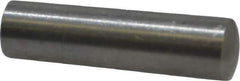 Value Collection - Size 6, 0.315" Small End Diam, 0.341" Large End Diam, Uncoated Steel Taper Pin - Grade C-12L14, 1-1/4" OAL, 1-1/4 Pin Length - Eagle Tool & Supply