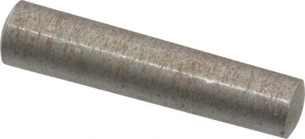 Value Collection - Size 6, 0.3098" Small End Diam, 0.341" Large End Diam, Uncoated Steel Taper Pin - Grade C-12L14, 1-1/2" OAL, 1-1/2 Pin Length - Eagle Tool & Supply