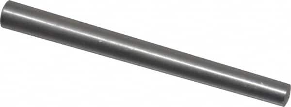 Value Collection - Size 6, 0.2682" Small End Diam, 0.341" Large End Diam, Uncoated Steel Taper Pin - Eagle Tool & Supply