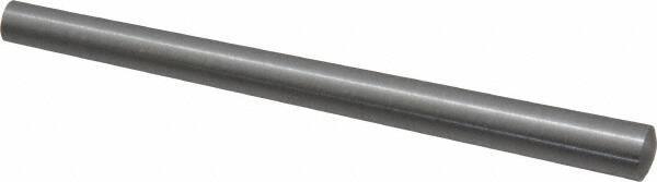 Value Collection - Size 6, 0.2578" Small End Diam, 0.341" Large End Diam, Uncoated Steel Taper Pin - Grade C-12L14, 4" OAL, 4 Pin Length - Eagle Tool & Supply