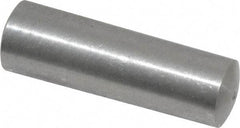 Value Collection - Size 7, 0.383" Small End Diam, 0.409" Large End Diam, Uncoated Steel Taper Pin - Grade C-12L14, 1-1/4" OAL, 1-1/4 Pin Length - Eagle Tool & Supply