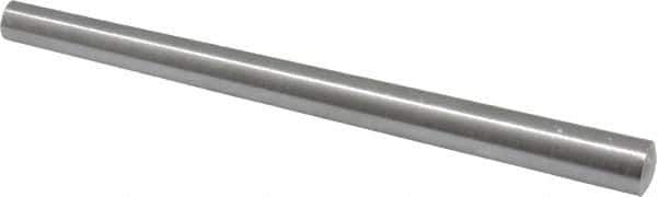 Value Collection - Size 7, 0.305" Small End Diam, 0.409" Large End Diam, Uncoated Steel Taper Pin - Grade C-12L14, 5" OAL, 5 Pin Length - Eagle Tool & Supply