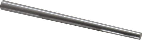 Value Collection - Size 7, 0.2842" Small End Diam, 0.409" Large End Diam, Uncoated Steel Taper Pin - Grade C-12L14, 6" OAL, 6 Pin Length - Eagle Tool & Supply