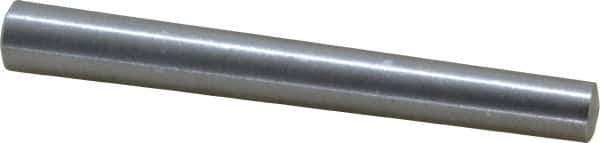 Value Collection - Size 8, 0.4088" Small End Diam, 0.492" Large End Diam, Uncoated Steel Taper Pin - Grade C-12L14, 4" OAL, 4 Pin Length - Eagle Tool & Supply