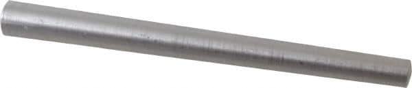 Value Collection - Size 8, 0.3776" Small End Diam, 0.492" Large End Diam, Uncoated Steel Taper Pin - Grade C-12L14, 5-1/2" OAL, 5-1/2 Pin Length - Eagle Tool & Supply