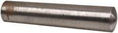 Value Collection - Size 9, 0.5338" Small End Diam, 0.591" Large End Diam, Uncoated Steel Taper Pin - Grade C-12L14, 2-3/4" OAL, 2-3/4 Pin Length - Eagle Tool & Supply