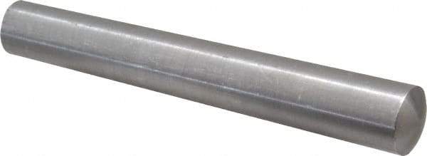 Value Collection - Size 9, 0.5078" Small End Diam, 0.591" Large End Diam, Uncoated Steel Taper Pin - Grade C-12L14, 4" OAL, 4 Pin Length - Eagle Tool & Supply