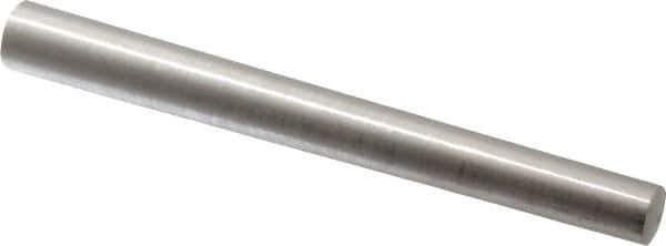 Value Collection - Size 9, 0.4766" Small End Diam, 0.591" Large End Diam, Uncoated Steel Taper Pin - Grade C-12L14, 5-1/2" OAL, 5-1/2 Pin Length - Eagle Tool & Supply