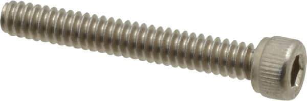 Value Collection - #6-32 UNC Hex Socket Drive, Socket Cap Screw - Grade 316 Stainless Steel, 1" Length Under Head - Eagle Tool & Supply