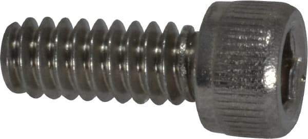 Value Collection - #10-24 UNC Hex Socket Drive, Socket Cap Screw - Grade 316 Stainless Steel, 1/2" Length Under Head - Eagle Tool & Supply