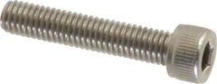 Value Collection - #10-32 UNF Hex Socket Drive, Socket Cap Screw - Grade 316 Stainless Steel, 1" Length Under Head - Eagle Tool & Supply